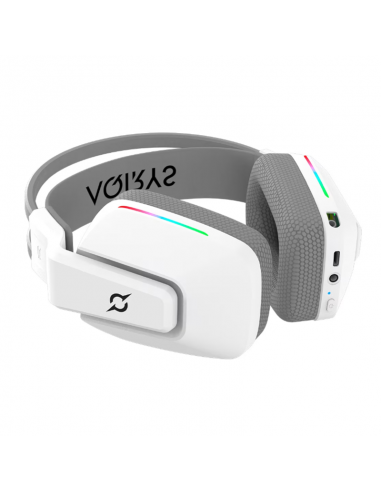 Casque Sans Fil AQIRYS Alya 2,4 GHZ - Blanc Casque Sans Fil AQIRYS Alya 2,4 GHZ - Blanc