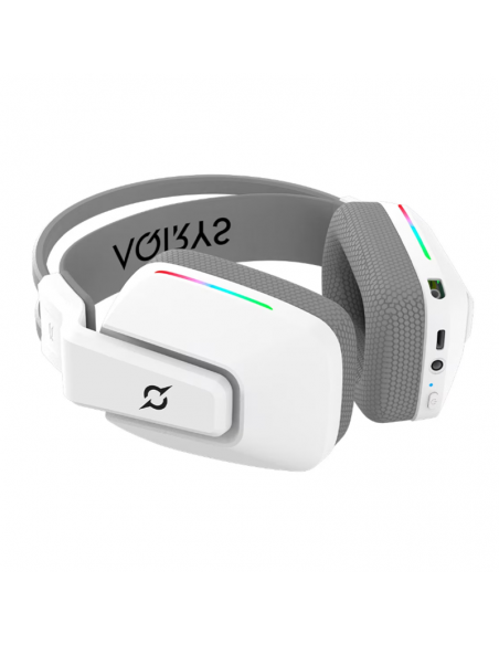 Casque Sans Fil AQIRYS Alya 2,4 GHZ - Blanc Casque Sans Fil AQIRYS Alya 2,4 GHZ - Blanc