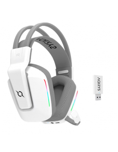Casque Sans Fil AQIRYS Alya 2,4 GHZ - Blanc
