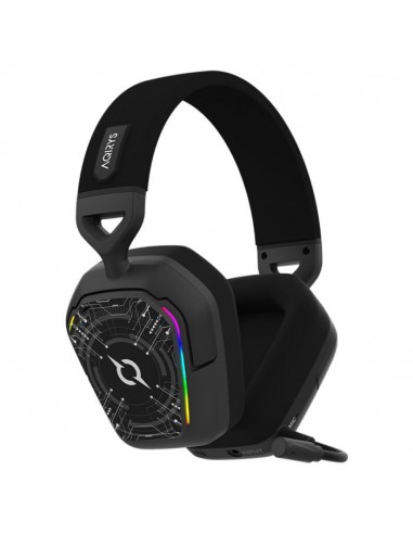 Micro Casque Gamer Sans Fil AQIRYS ALNAIR - Noir Micro Casque Gamer Sans Fil AQIRYS ALNAIR - Noir