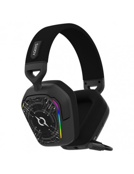 Micro Casque Gamer Sans Fil AQIRYS ALNAIR - Noir Micro Casque Gamer Sans Fil AQIRYS ALNAIR - Noir