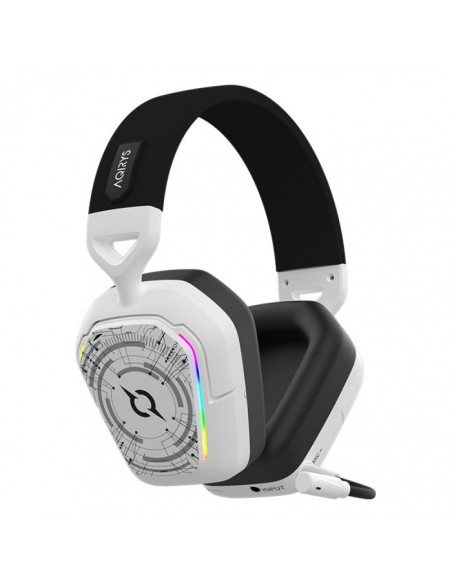 Micro Casque Gamer Sans Fil AQIRYS Alaire - Blanc