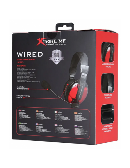 Casque Micro Gaming XTRIKE ME HP-307 Casque Micro Gaming XTRIKE ME HP-307