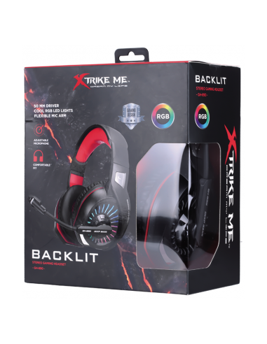 Casque Micro Gaming XTRIKE ME GH-890 / RGB Casque Micro Gaming XTRIKE ME GH-890 / RGB