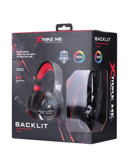 Casque Micro Gaming XTRIKE ME GH-890 / RGB Casque Micro Gaming XTRIKE ME GH-890 / RGB