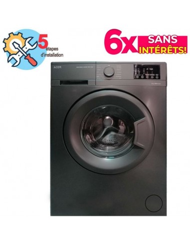 Lave Linge Frontal ACER 1051DSE 8 KG - Noir
