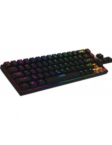 Clavier Gamer Mécanique AQIRYS MIRA 100% Anti-Ghosting RGB - Noir Clavier Gamer Mécanique AQIRYS MIRA 100% Anti-Ghosting RGB - Noir
