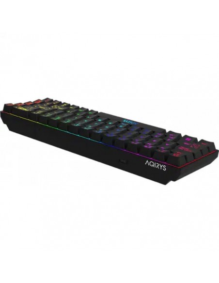 Clavier Gamer Mécanique AQIRYS MIRA 100% Anti-Ghosting RGB - Noir Clavier Gamer Mécanique AQIRYS MIRA 100% Anti-Ghosting RGB - Noir