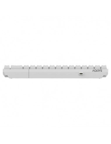 Clavier Gamer Mécanique AQIRYS MIRA 100% Anti-Ghosting RGB - Blanc Clavier Gamer Mécanique AQIRYS MIRA 100% Anti-Ghosting RGB - Blanc
