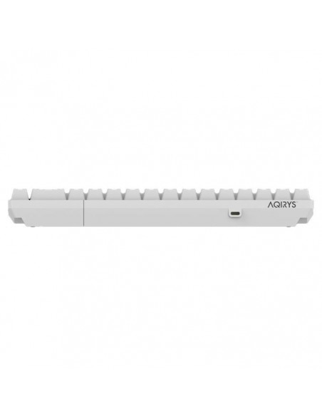 Clavier Gamer Mécanique AQIRYS MIRA 100% Anti-Ghosting RGB - Blanc Clavier Gamer Mécanique AQIRYS MIRA 100% Anti-Ghosting RGB - Blanc