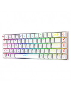 Clavier Gamer Mécanique AQIRYS MIRA 100% Anti-Ghosting RGB - Blanc 2