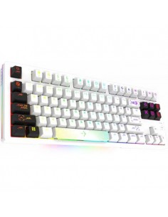 Clavier Gamer Mécanique AQIRYS ALUDRA TKL100% Anti-Ghosting RGB - Blanc 2