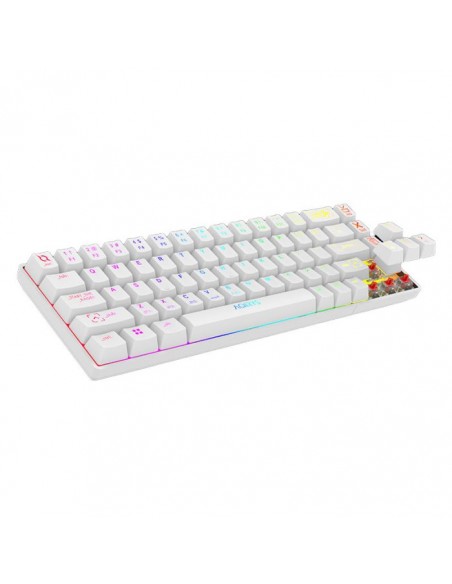 Clavier Gamer Mécanique AQIRYS ALUDRA TKL100% Anti-Ghosting RGB - Blanc Clavier Gamer Mécanique AQIRYS ALUDRA TKL100% Anti-Ghosting RGB - Blanc