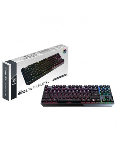 Clavier Mécanique Gamer Filaire MSI Vigor GK50 Low Profile TKL RGB Clavier Mécanique Gamer Filaire MSI Vigor GK50 Low Profile TKL RGB