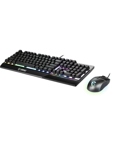 Clavier Gaming MSI VIGOR GK30 COMBO RGB / USB / Noir Clavier Gaming MSI VIGOR GK30 COMBO RGB / USB / Noir