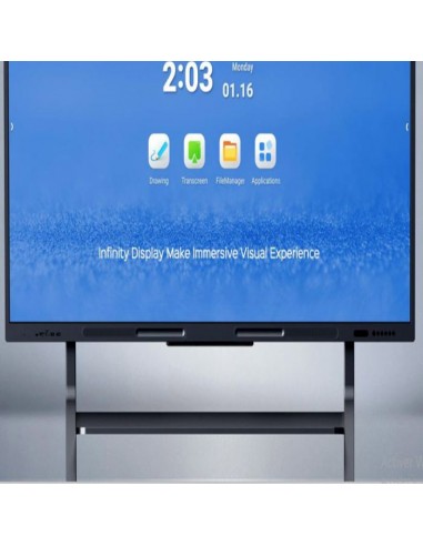 Ecran Interactif Tactile TELEFUNKEN Avec Support Amovible - (EI-75T60P)