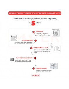 Machine à Laver Frontale HISENSE WFVC7012ET 7KG - Silver 2