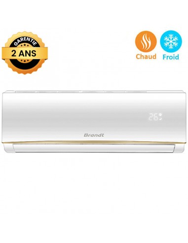 Climatiseur BRANDT 18000 BTU Chaud & Froid Blanc