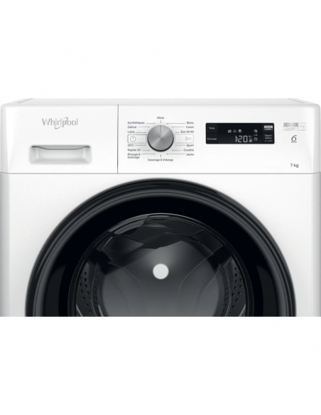 Machine À Laver Hublot Posable WHIRLPOOL FFWS 7235 WB NA / 7 KG / Blanc Machine À Laver Hublot Posable WHIRLPOOL FFWS 7235 WB NA / 7 KG / Blanc