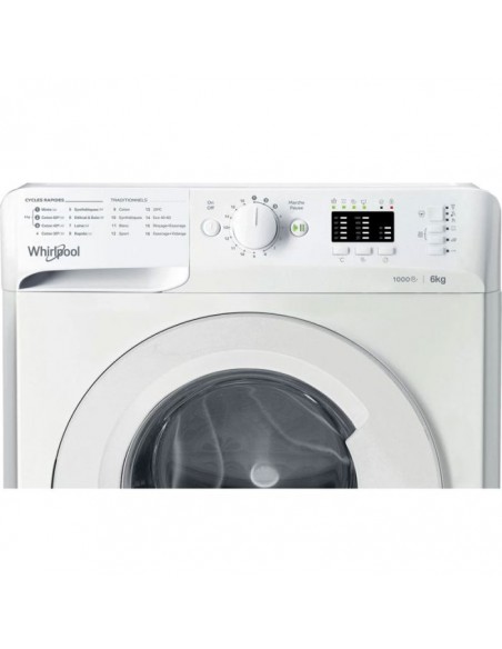Machine À Laver WHIRLPOOL WMTA6101-NA 6KG - Blanc Machine À Laver WHIRLPOOL WMTA6101-NA 6KG - Blanc