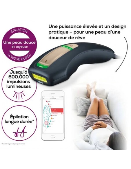 Appareil D'épilation IPL PureSkinPro Black