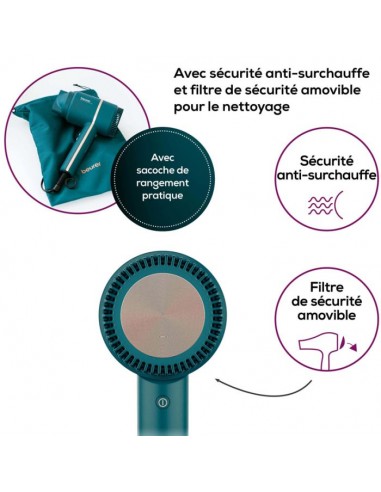 Séche Cheveux Beurer HC35 2000W - Bleu