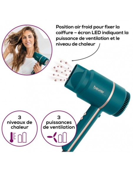 Séche Cheveux Beurer HC35 2000W - Bleu