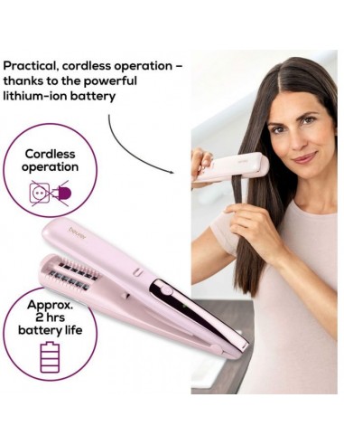 Brosse Coupe Fourche Beurer HS50 - Rose