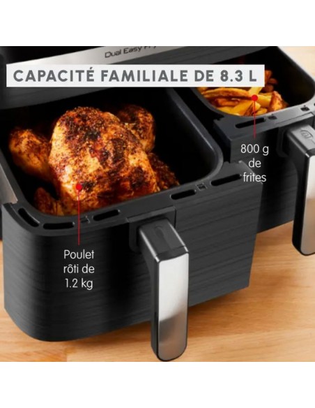 Friteuse Sans Huile MOULINEX EZ905B20 2450Watts - Noir Friteuse Sans Huile MOULINEX EZ905B20 2450Watts - Noir