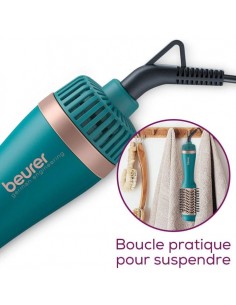 Brosse Soufflante 2EN1 Beurer HC45 1000 Watts - Bleu 2