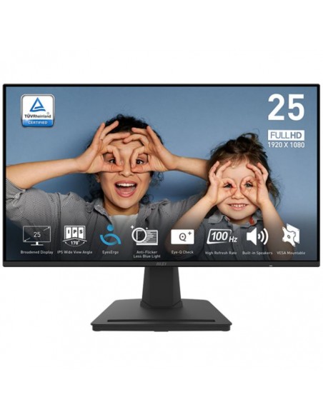Ecran MSI PRO MP252 24.5'' Full HD IPS 100 Hz Ecran MSI PRO MP252 24.5'' Full HD IPS 100 Hz
