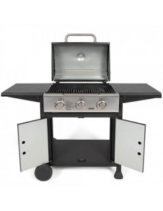 Barbecue a Gaz LIVOO DOC279 3 bruleurs - Noir 2