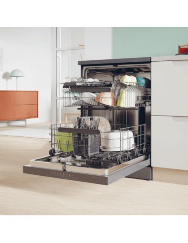 Lave-vaisselle CANDY CF6D4F0A / 60 cm / 16 Couverts / Gris Charbon Lave-vaisselle CANDY CF6D4F0A / 60 cm / 16 Couverts / Gris Charbon