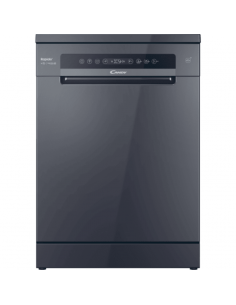 Lave-vaisselle CANDY CF6D4F0A / 60 cm / 16 Couverts / Gris Charbon