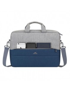 Sacoche RIVACASE Pour PC Portable 15.6'' - Gris & Bleu (7532) 2
