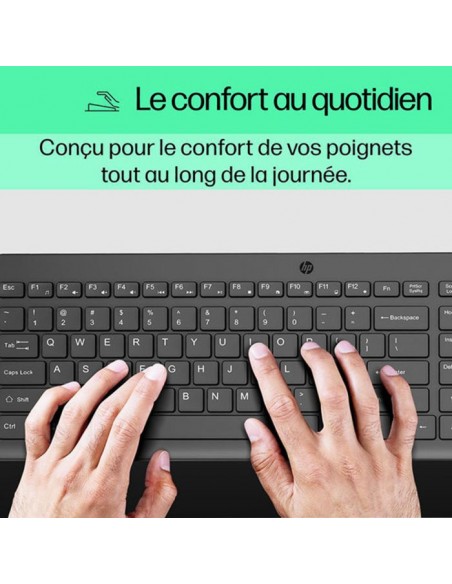 Clavier Filaire HP 150 - Noir