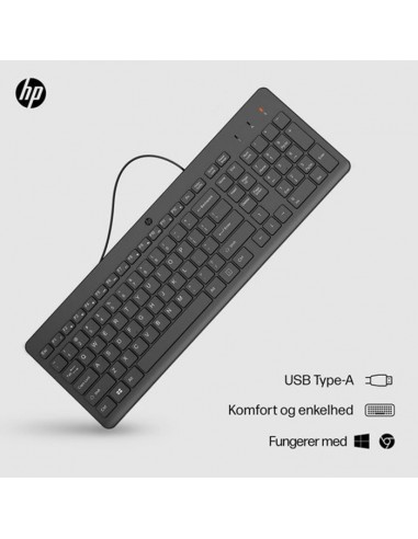 Clavier Filaire HP 150 - Noir