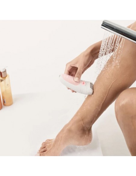 Épilateur Rechargeable BRAUN Série5 wet&dry - Rose Épilateur Rechargeable BRAUN Série5 wet&dry - Rose