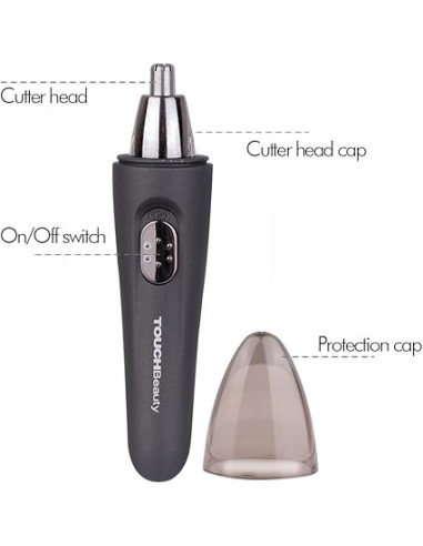 TouchBeauty Tondeuse pour les poils du nez et des oreilles - AG-0959