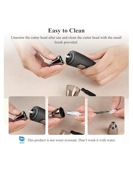 TouchBeauty Tondeuse pour les poils du nez et des oreilles - AG-0959