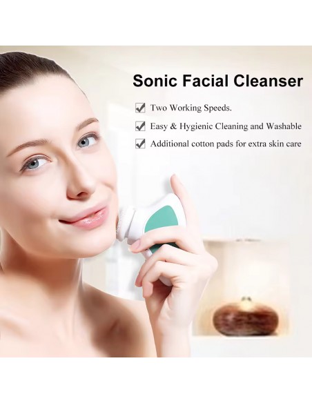 TOUCHBeauty TB-1288 mini brosse faciale en silicone brosse faciale électrique brosse nettoyante TOUCHBeauty TB-1288 mini brosse faciale en silicone brosse faciale électrique brosse nettoyante