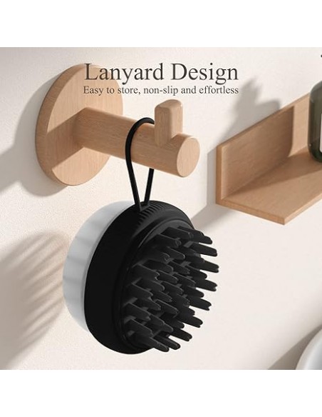 Brosse à shampoing pour cheveux TOUCHBeauty PL-2251B (noir)