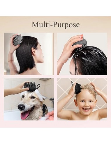 Brosse à shampoing pour cheveux TOUCHBeauty PL-2251B (noir)