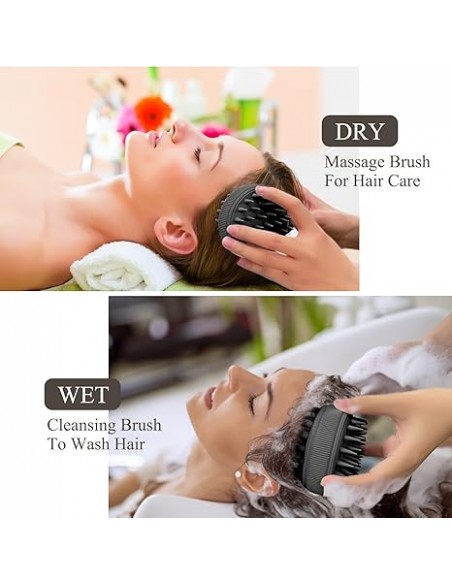 Brosse à shampoing pour cheveux TOUCHBeauty PL-2251B (noir)