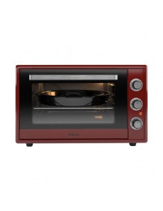 Four Électrique Ventilé FOCUS F-60R 60 Litres / 2000 W / Rouge