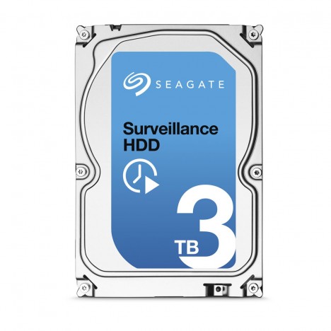 Disque Dur Interne 3.5" Seagate Surveillance HDD 3 To (+Rescue)