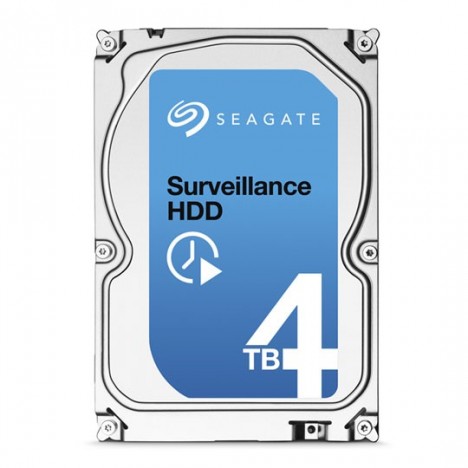 Disque Dur Interne 3.5 Seagate Surveillance HDD 4 To (+Rescue