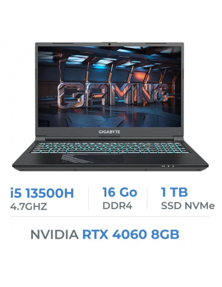 PC Portable Gigabyte G5 KF5 i5 13500H PC Portable Gigabyte G5 KF5 i5 13500H