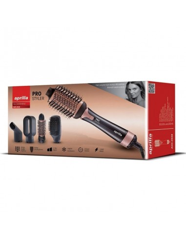 Brosse Soufflante 5 en 1 APRILLA AHS-2038 1200 W / Noir Brosse Soufflante 5 en 1 APRILLA AHS-2038 1200 W / Noir