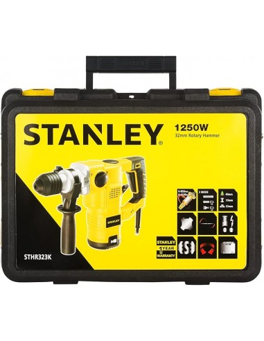 Perceuse à percussion / SDS en L Stanley 32 mm 1 250 W Sthr323K-B5